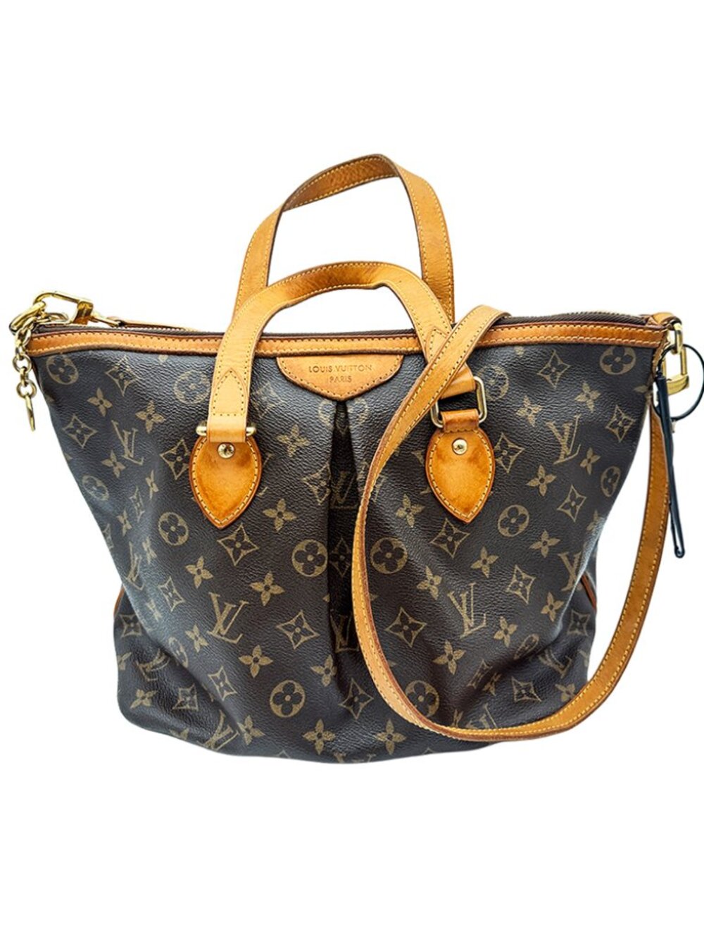 Louis Vuitton Monogram Canvas Tote Bag with Strap